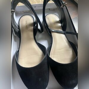 Nine West Black Strappy Sandals